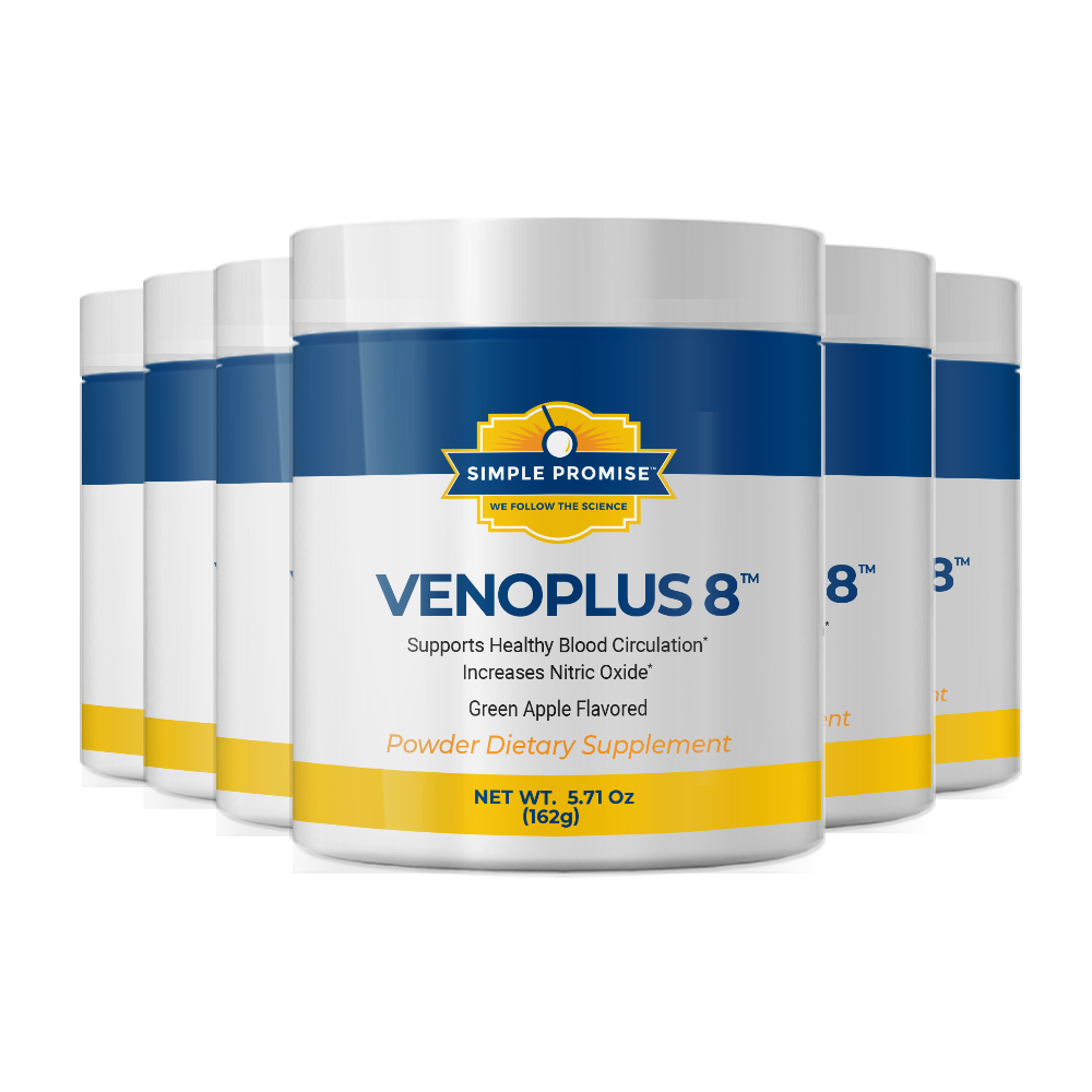 VenoPlus 8 six-jar bundle 6-month supply